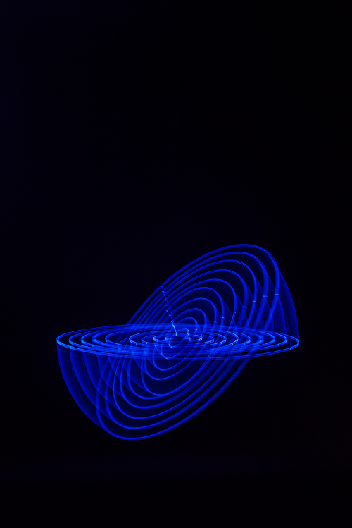 5.- Circuconcentricos Fluo Bleu, 2013